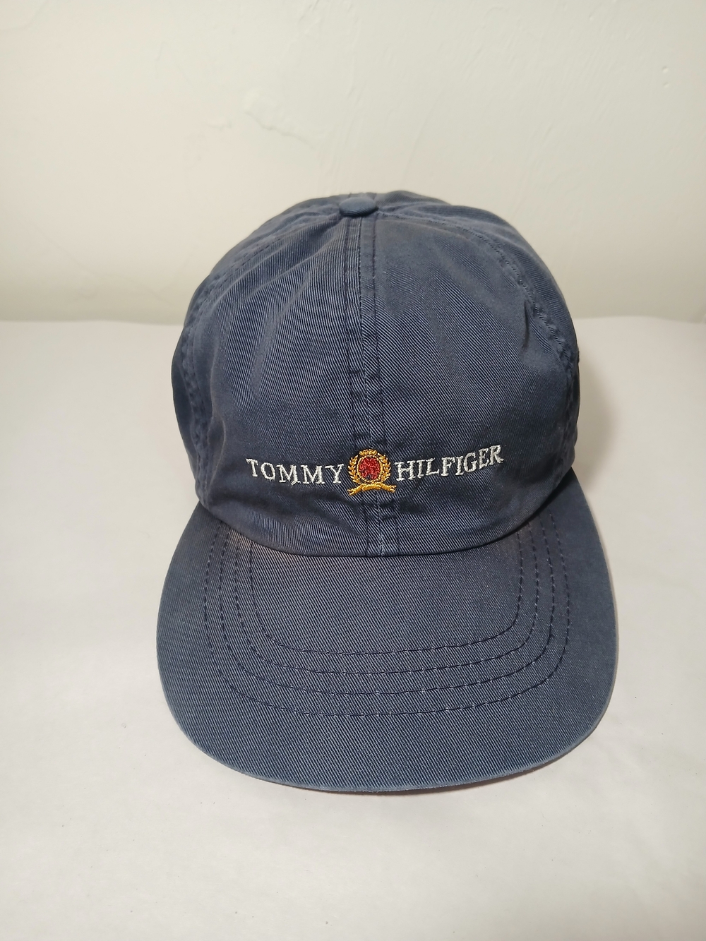 Tommy Hilfiger Vintage 'Crest Logo' Navy Adjustable Baseball Cap
